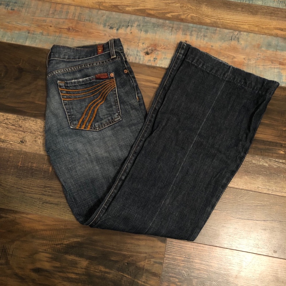 7 for all man kind jeans size 28